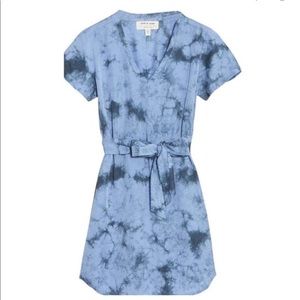 Anthropologie Cloth & Stone Liv Tie Dye Dress NWOT